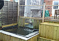 HD Property Services Garden water feature and decking